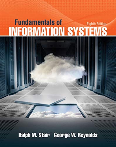 Fundamentals of Information Systems 8211 8th
