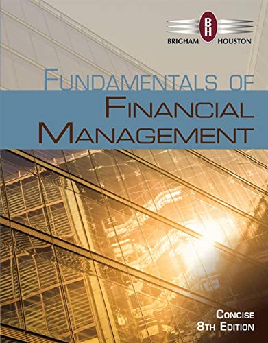 Fundamentals of Financial Management Concise 8211 8th