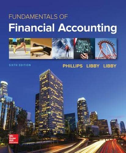 Fundamentals of Financial Accounting 6th