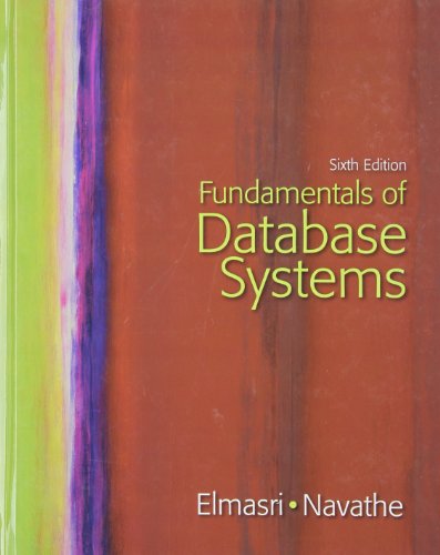Fundamentals of Database Systems 6th