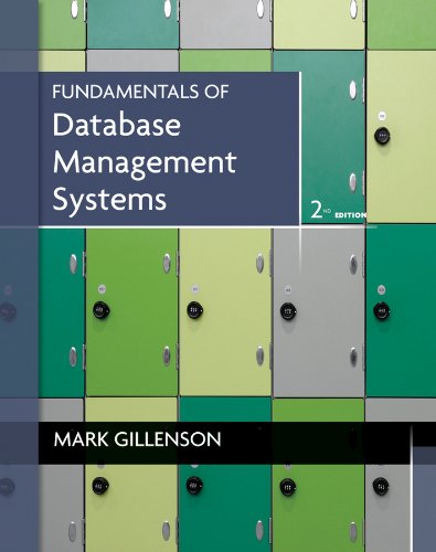 Fundamentals of Database Management Systems 2nd 8211 2nd