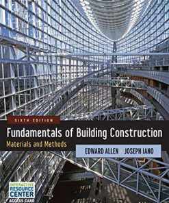 Fundamentals of Building Construction Materials and Methods 8211 6th