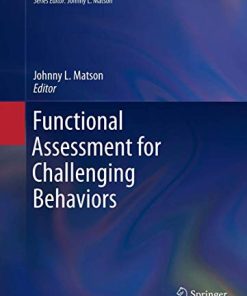 Functional Assessment for Challenging Behaviors 8211 1st