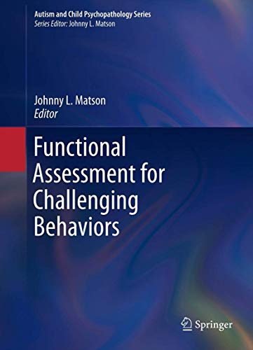 Functional Assessment for Challenging Behaviors 8211 1st