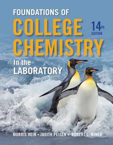Foundations of College Chemistry in the Laboratory 14th