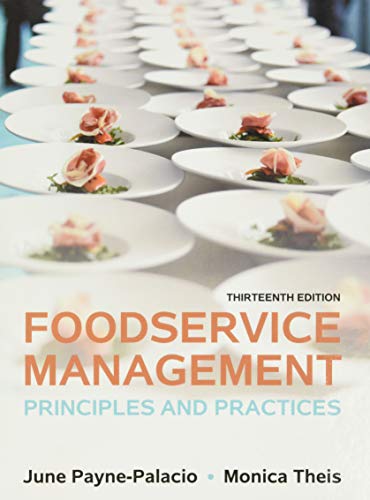 Foodservice Management Principles and Practices 8211 13th