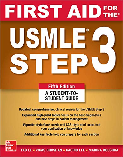 First aid for the USMLE step 3