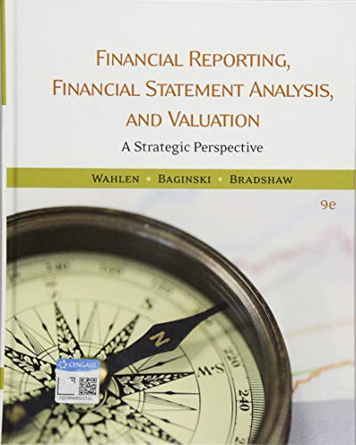 Financial Reporting Financial Statement Analysis and Valuation 9th
