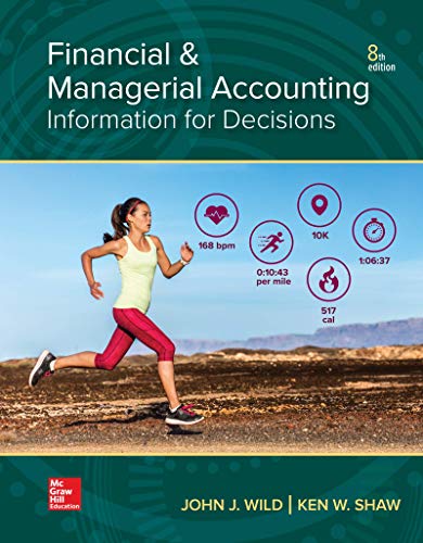 Financial and Managerial Accounting 8th