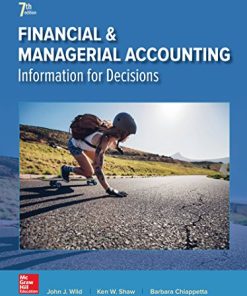 Financial and Managerial Accounting 8211 7th