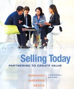 Selling Today Partnering to Create Value 13th 13E