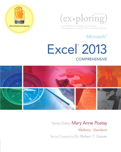 Exploring Microsoft Excel 2013 Comprehensive 8211 1st
