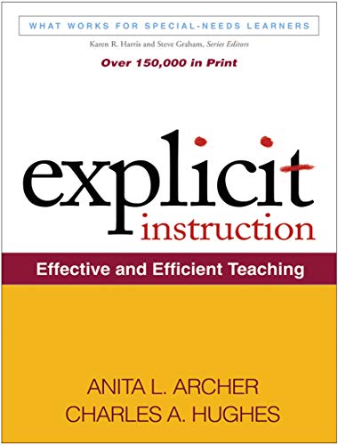 Explicit Instruction Effective and Efficient Teaching 8211 1st