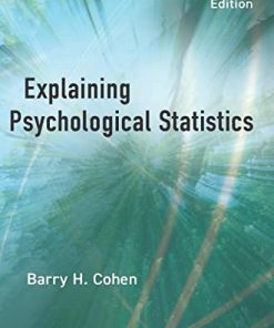 Explaining Psychological Statistics 8211 4th