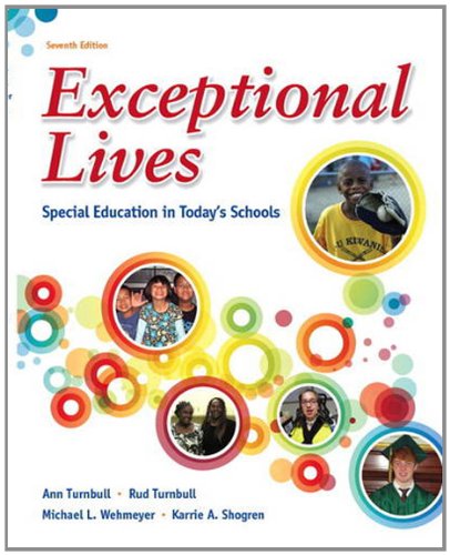 Exceptional Lives Special Education in Today8217s Schools