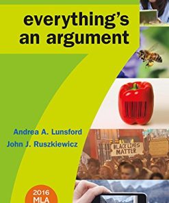 Everythings an Argument with 2016 MLA Update 7th