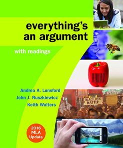 Everythings an Argument with Readings 8211 7th