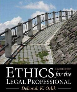 Ethics for the Legal Professional 8