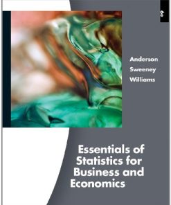 Essentials of Statistics for Business and Economics 6th by David R Anderson
