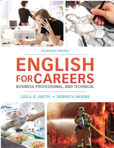 English for Careers Business Professional and Technical 11