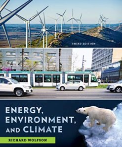 Energy Environment and Climate 8211 3rd