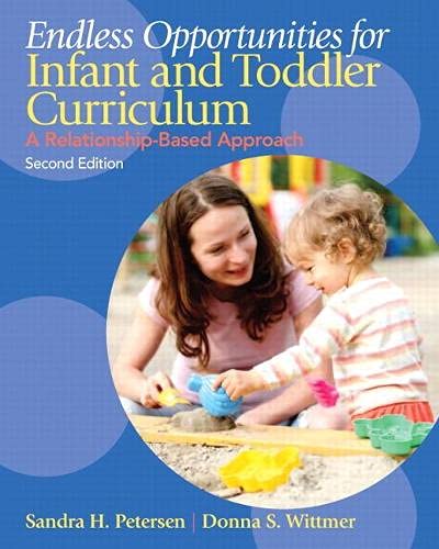 Endless Opportunities for Infant and Toddler Curriculum A RelationshipBased Approach 2nd by Sandra H Petersen
