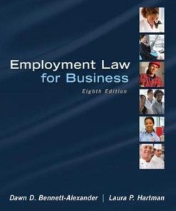 Employment Law for Business 8211 8th