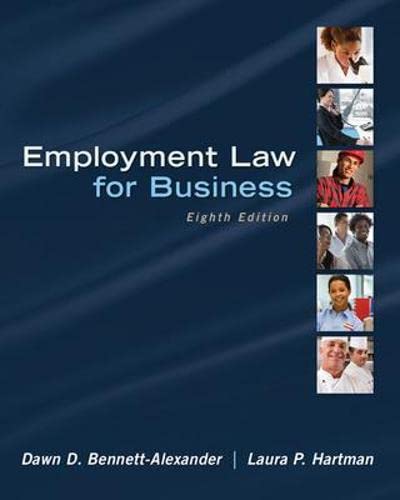 Employment Law for Business 8211 8th