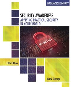 Security Awareness 5th 5E Mark Ciampa