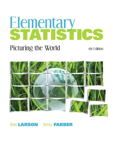 Elementary Statistics Picturing the World 5th
