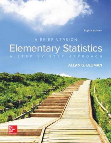 Elementary Statistics A Brief Version 8
