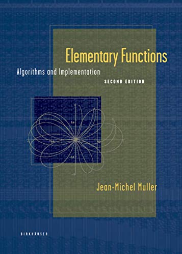 Elementary Functions Algorithms and Implementation 8211 2nd