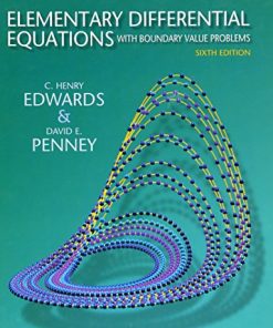 Elementary Differential Equations with Boundary Value Problems 8211 6th