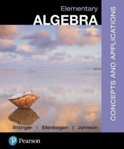 Elementary Algebra Concepts and Applications 10
