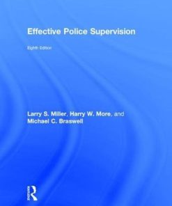 Effective Police Supervision 8211 8th