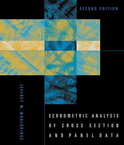 Econometric Analysis of Cross Section and Panel Data 2nd 21 ch only
