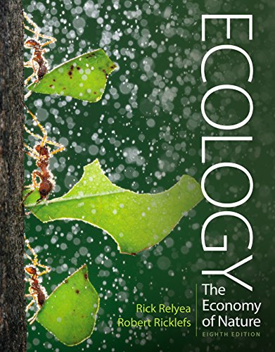 Ecology The Economy of Nature 8th by Rick Relyea