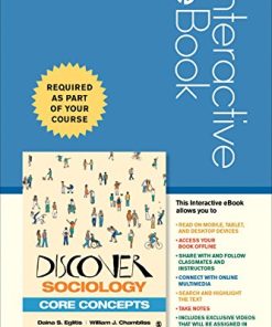 Discover Sociology Core Concepts 1st by Daina S Eglitis