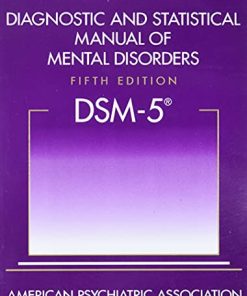 Diagnostic and Statistical Manual of Mental Disorders 5th DSM5