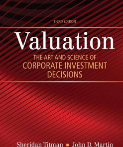 Valuation The Art and Science of Corporate Investment Decisions 3rd 3E