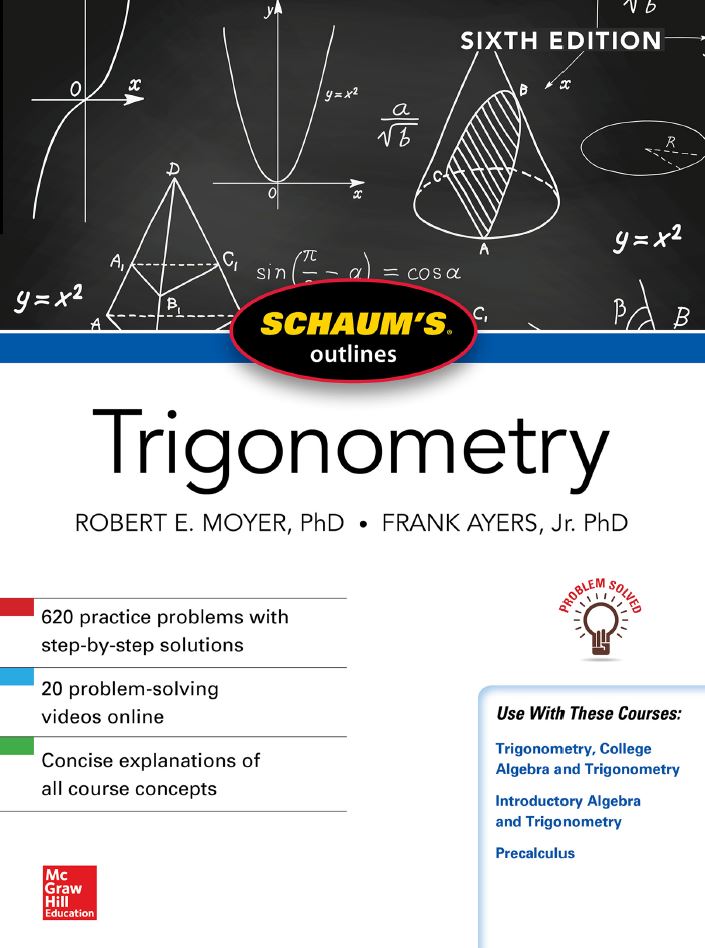 Schaum8217s Outline Trigonometry 6th 6E