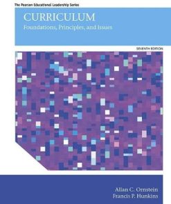 Curriculum foundations principles and issues