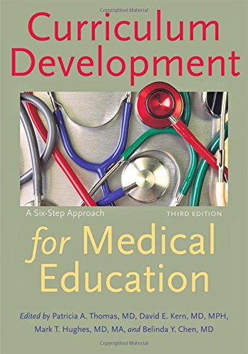 Curriculum Development for Medical Education A SixStep Approach