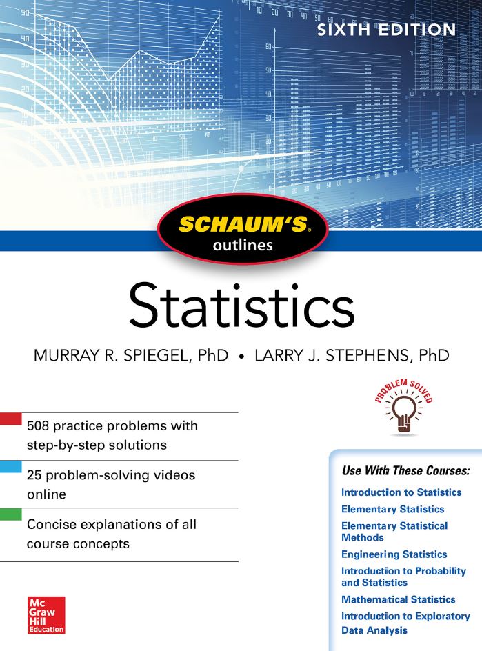 Schaum8217s Outline of Statistics 6th 6E
