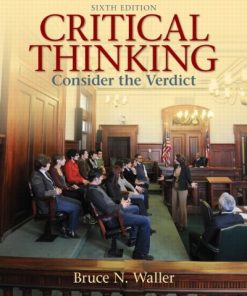 Critical Thinking Consider the Verdict