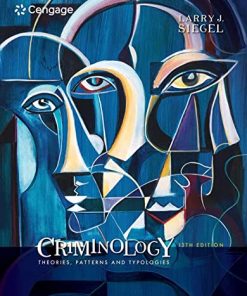 Criminology Theories Patterns and Typologies 8211 1st