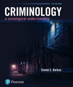 Criminology A Sociological Understanding 8211 7th