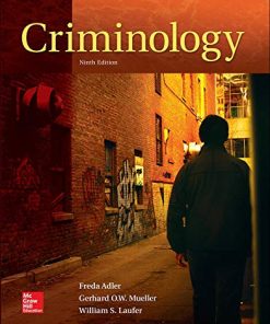 Criminology 8211 9th
