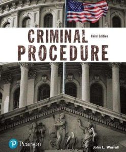 Criminal Procedure Justice Series 8211 3rd