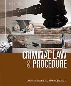 Criminal Law and Procedure 8th
